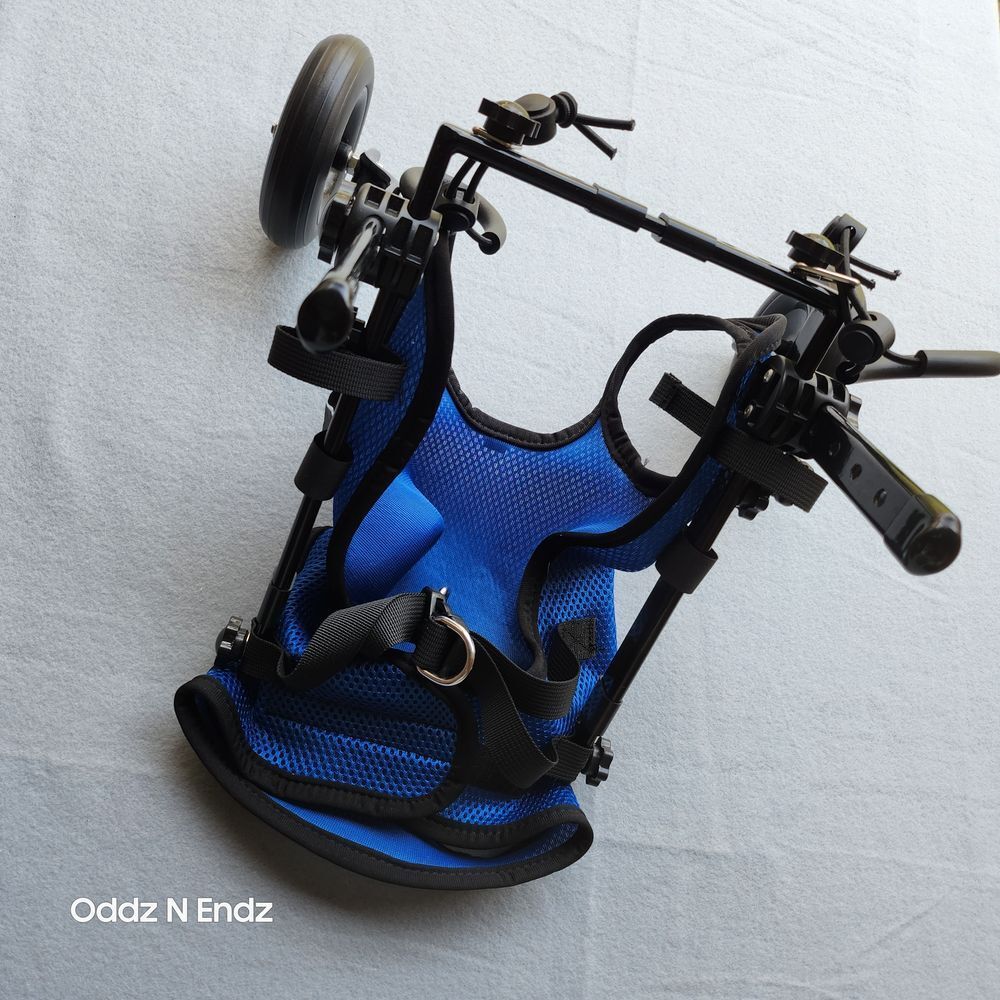 Dog Harness Wheelchair Support Vest Mobility Aid Adjustable Blue Pet Equipment‎